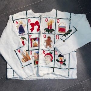 Marisa Christina The Christmas Collection 2001, Vintage Beaded Christmas Sweater